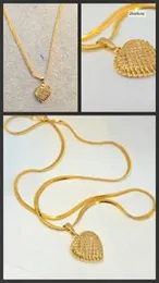 Golden Heart Gold Locket with Chain For women