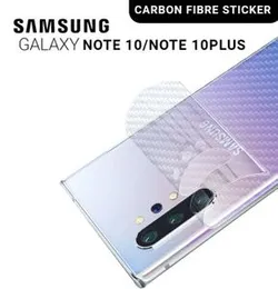 Carbon Fibre back sticker For Samsung Galaxy Note 10 Note 10 Plus