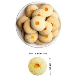 Delight Foods Daadi's Nankhatai 600g (300gx2) |Biscuit | Cookie| Pure Desi Ghee | No Palm Oil | No Vegetable Fat | No Preservatives | Healthy SnackFRO