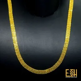 Gold Plated 18/24 Inch 5.5MM Bismark Chain for Ladies & Gents