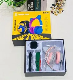 Crown S900 Smart Watch 2 Straps with Bluetooth Headset â 2.2" Touch Display & Fitness Tracker