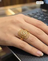 Dubai covering slim cutting rings Adjustable free size