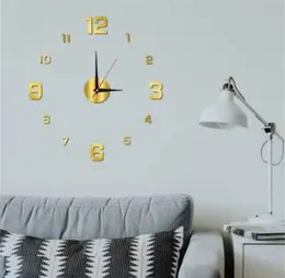 New arrivals 3D wall sticker clock Size 40cm