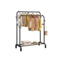 Double Rod Heavy Duty Cloth Rack (P03621).