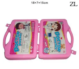 Doctor Play Set Toy With Medical Equipment In Medical Suitcase