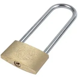 50MM Globe Pad Lock brass Large Size. Suitable for All Purposes, Pad Lock.