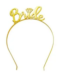 Bride To Be Metal Hair Band Party Gold