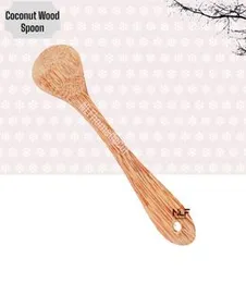 3pcs coconut Spoon (coconut wood) / non stick pan