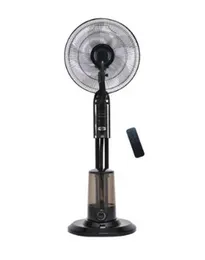 Wipro Mist Fan WMF-45A01R - 18 Inch 80W Cooling Mist Pedestal Fan with Adjustable Spray