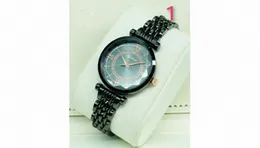 Orix Black Steel Workwear Analog Black Dial Ladies Watch