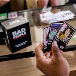Bad People Party Card Game - Find Out What Your Friends Really Think of You - Hilarious Adult Card Game for Fun Parties and Board Games Night with You