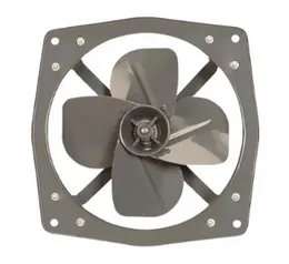 Delmege Heavy Duty Exhaust Fan 15 Inch 380mm Turbo Force Model 1400 RPM 145W High Speed Motor Heavy Duty Metal Construction 3700 CMM Air Delivery Indu