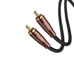 Ugreen 10190 RCA Coaxial Cable Copper Case Braid Cable 2M