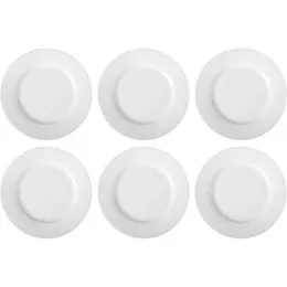 6 PCS of 11inch Ceramic White Plates Basics 6 pieces of White Dinner Plate Set Ratings 72 Answered Questions