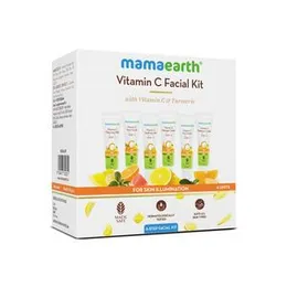 mamasarth Vitamin C Facial Kit with Vitamin C & Turmeric