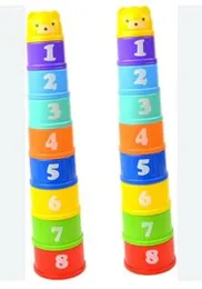 Early Education Cup Games Numbers Alphabet Stacking Letters Cups Educational  Kids Toys