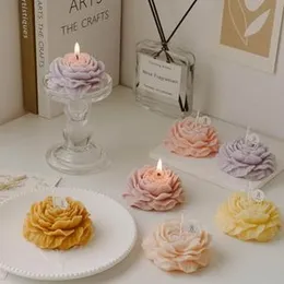 Lavendra Flower Candle Candles Pillar Candle 3 Inch Fragrance Candle scented candle 3 Inch