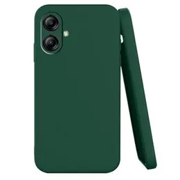 Samsung A04E Hard Silicon Cover 2MM Green Colour, 2MM Hard Silicon Back Cover for Samsung Galaxy A04E, Durable Phone Case, Hard Silicon Cover