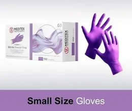Meditex Nitrile Gloves â Small