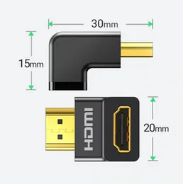 UGREEN HDMI 4K Male to Female Up-angled Connector â HD112 - 20110