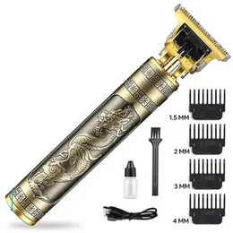 Hair Clippers for Men, Pro Li Close Cutting Trimmer, T-blade Cordless Electric Rechargeable Grooming Kit 1.5/2/3/4 mm Zero Gapped Detail Barber Haircu