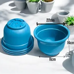 Blossom Bliss Pot 4 pcs Petal Perfect Planter Natureâs Embrace Pot Flora Haven Garden Glow Pot Chic Bloom Container Earthy Elegance Planter Vibrant 