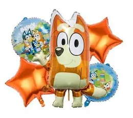 Birthday Decoration Bluey Balloon set With Banner Bluey Theme Full Set