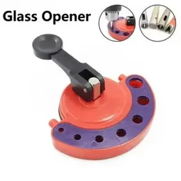 Glass Hole Opener Drill Bit Locator Tile Punch Suction Cup