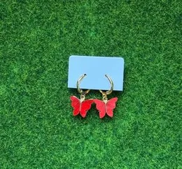 Premium Red Color Butterfly Earrings for Women, Cute Fashion Jewelry Gift for Women and Girls, Perfect Gift for Birthdays