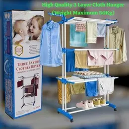 High Quality 3 Layer Cloth Hanger (Weight Maximum 50Kg