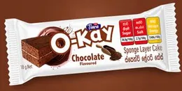 Tiara Okay Sponge Layer Cake Choc 18g