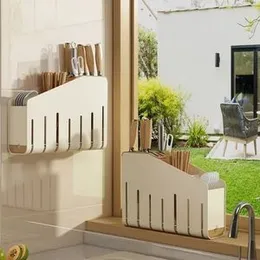 Multifunctional Cutlery Storage Box with Spoon Holder