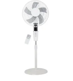 Wipro Stand Fan with Remote WSF-40804R fan- 16 Inch 5 Blades 60W Oscillating Pedestal Fan