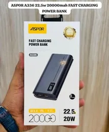 Aspor A336 Fast Charging Power Bank.
