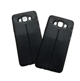 Samsung J7 Luxury Leather texture Auto Focus Back cover for Samsung J7