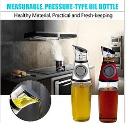 500ml Measuring Oil Bottle â Press Type Dispenser