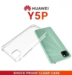 Luxury Shockproof Transparent Shockproof Bumper Case For Huawei Y5P Crystal Transparent Premium Quality Shockproof Protective Phone ShellY5P Soft TPU