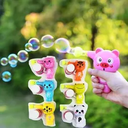 Bubble Gun Soap Bubble Magic Bubble Bathroom Outdoor Cute Cartoon Toys Kids Blow Toys Kids Gift Party
