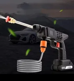 6 in 1 High Pressure Wireless Car Washer Water Gun for Wash