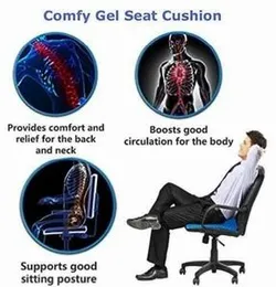 Egg Sitter Absorb Pressure Support Pain Relief Breathable Honeycomb Cushion Seat