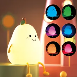 Pear-Shaped LED Night Light
