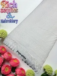 RICH SEQUINS Full Embroidery Fabrics