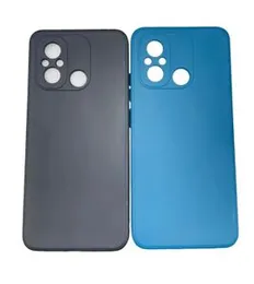 Luxury Soft Silicone Case Back Cover Back Cover For Redmi 12C
