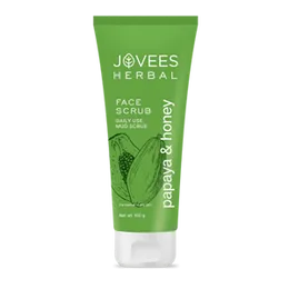 Jovees Papaya & Honey Gentle Mud Face Scrub for Normal to Dry Skin
