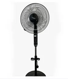 Telesonic Commercial Pedestal Fan TL-1818SF 18 Inch 50-65W 3 Blades 3 Speeds Oscillation Height Adjustable Heavy Duty Metal