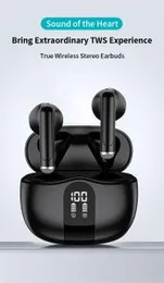 Langsdom TN65 Wireless Earbuds with Noise Cancelling & LED Display | TWS Earphones