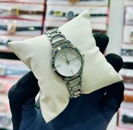 Calvin Klein Stately Quartz Silver Dial Ladies Watch