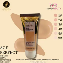 Warda Beauty AGE PERFECT RADIANT SERUM FOUNDATION SUNSCREEN