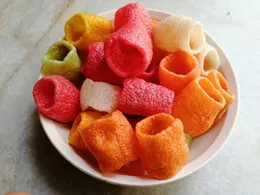 Colour Pappadam , Star Pappadam 250g