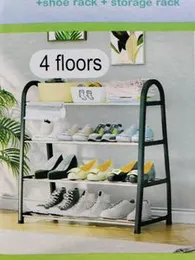 Shoe Rack Simple Multi Layer Entrance Shoe Cabinet Storage Rack Multifunctional Dustproof Storage Rack Dormitory Door Storage RA